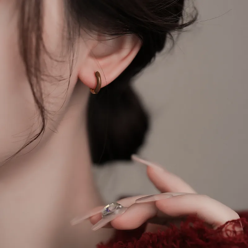 Rhymes Gold Plated Copper Earrings Women's-3