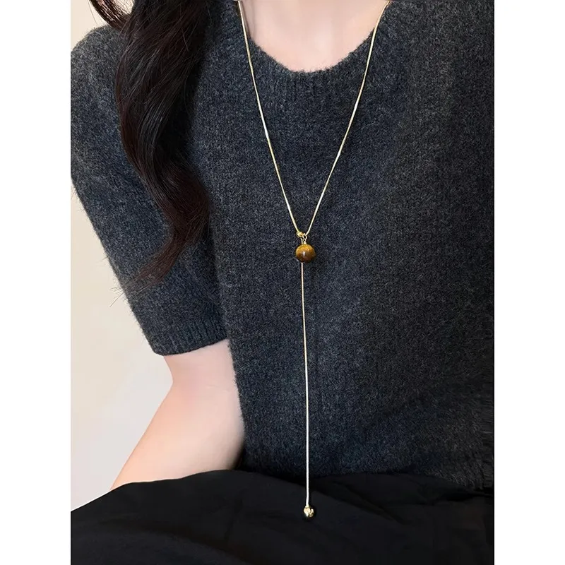 Rhymes Gold Plated Copper Necklaces Women's-5