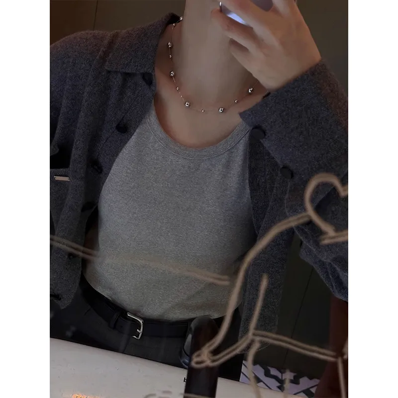 Rhymes Gold Plated Copper Necklaces Women's-4