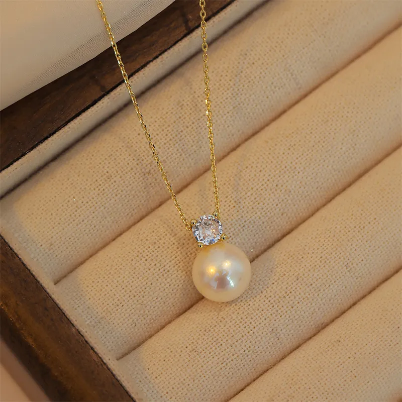 Rhymes Gold Plated Copper Necklaces Women's-7