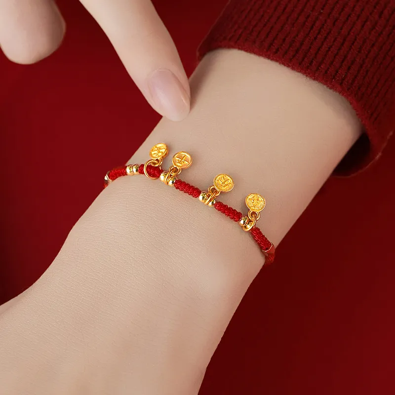 Rhymes Gold Plated Copper Bracelets Women's-3