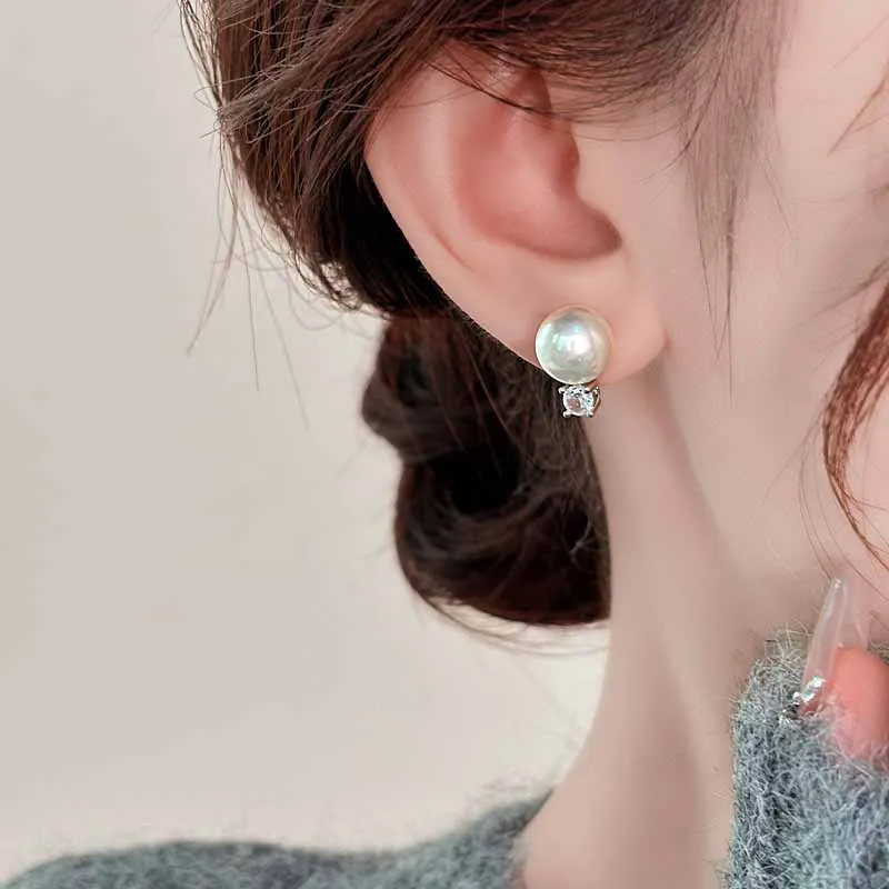 Rhymes Gold Plated Copper Stud Earrings Women's-5