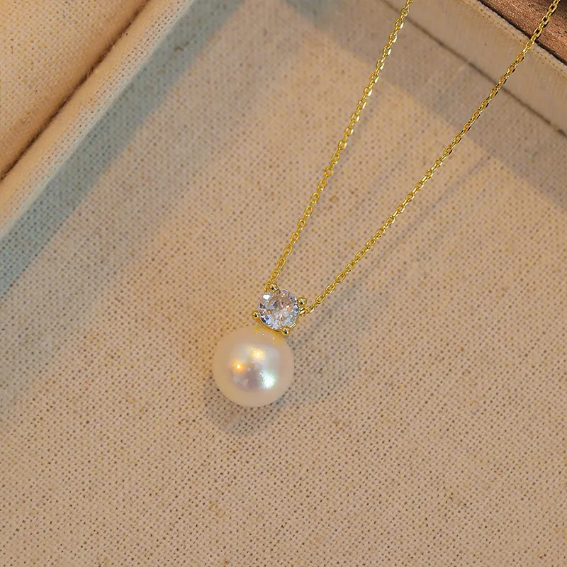 Rhymes Gold Plated Copper Necklaces Women's-5