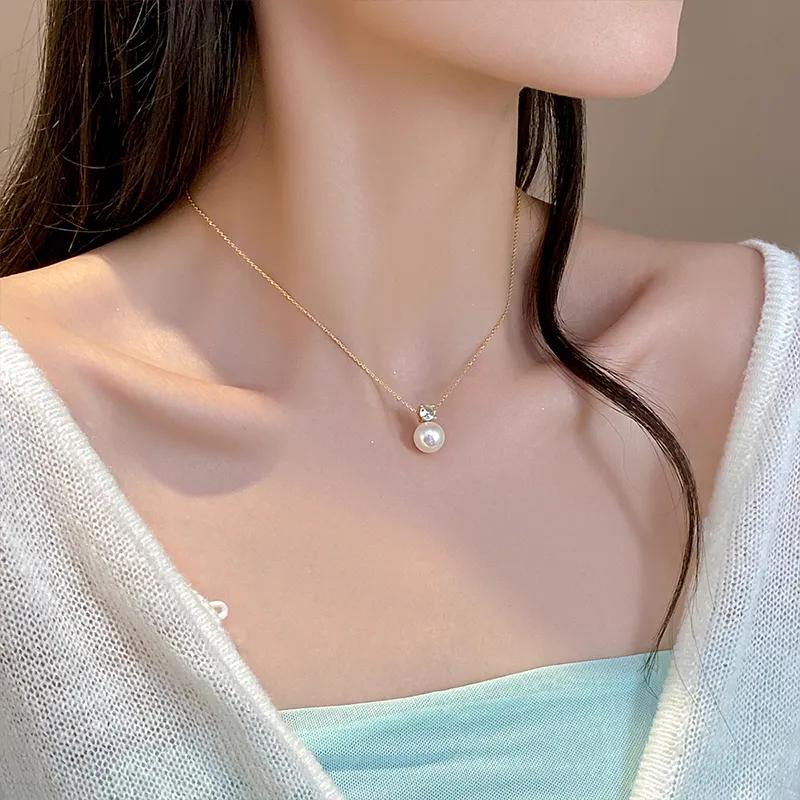 Rhymes Gold Plated Copper Necklaces Women's-2