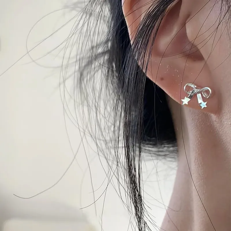 Rhymes Gold Plated Copper Stud Earrings Women's-2
