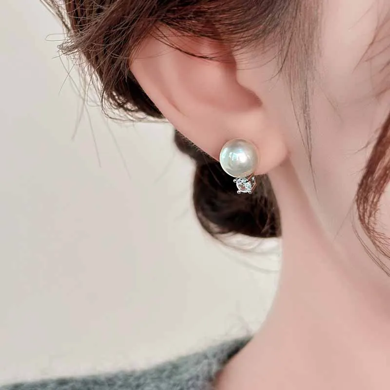 Rhymes Gold Plated Copper Stud Earrings Women's-7