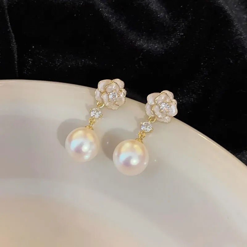 Rhymes Gold Plated Copper Earrings Women's-5