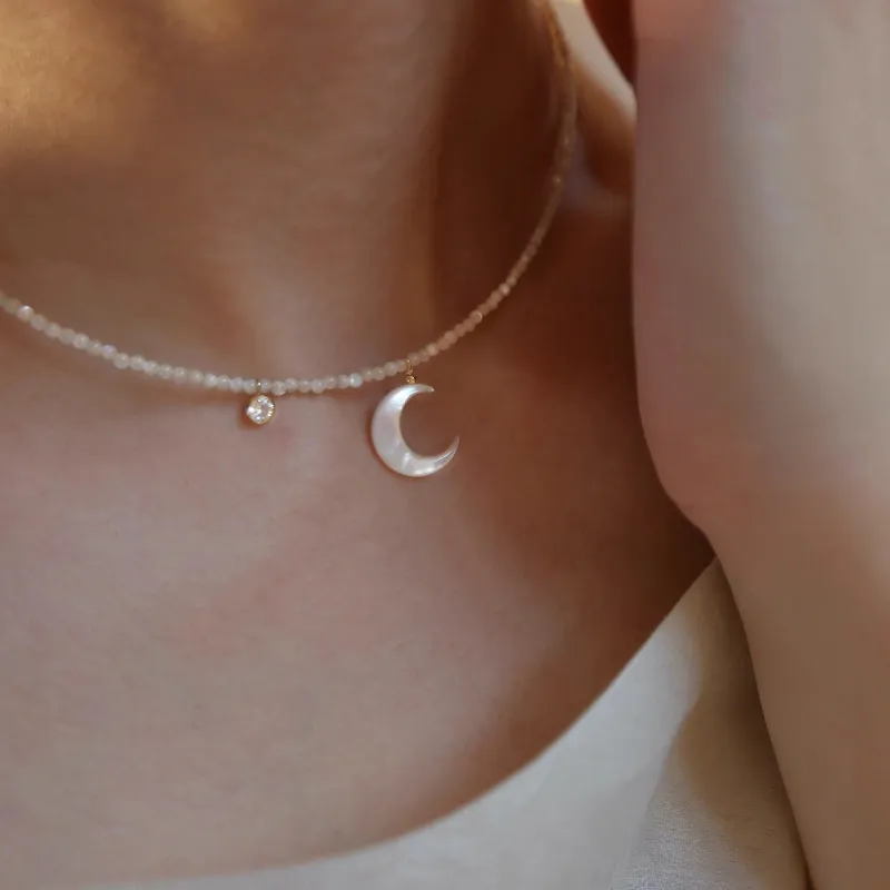 Rhymes Gold Plated Copper Necklaces Women's-1