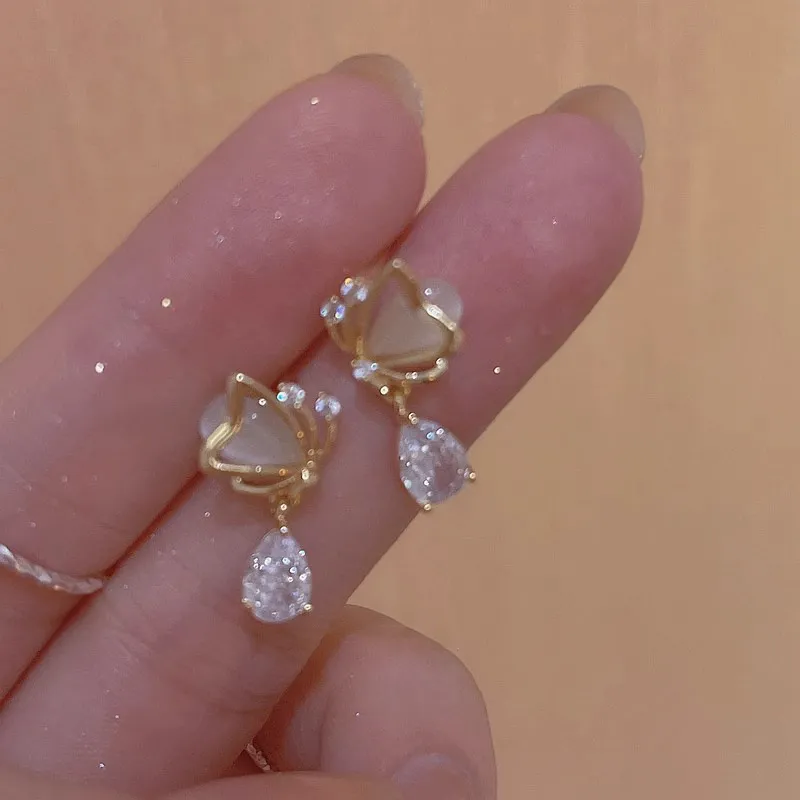 Rhymes Gold Plated Copper Clip On Earrings Women's-4