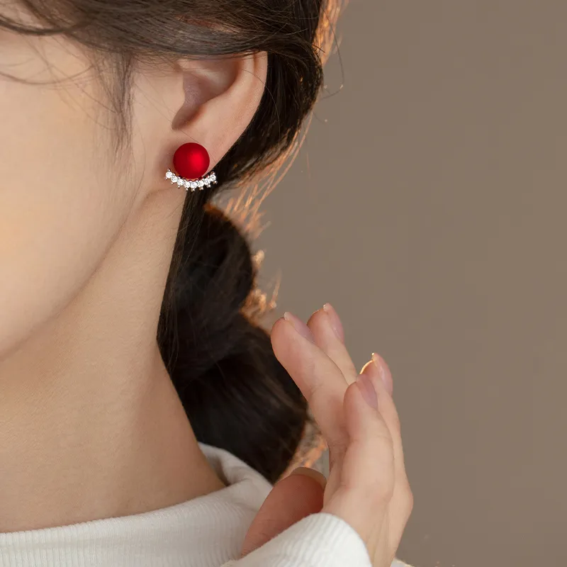 Rhymes Gold Plated Copper Earrings Women's-3