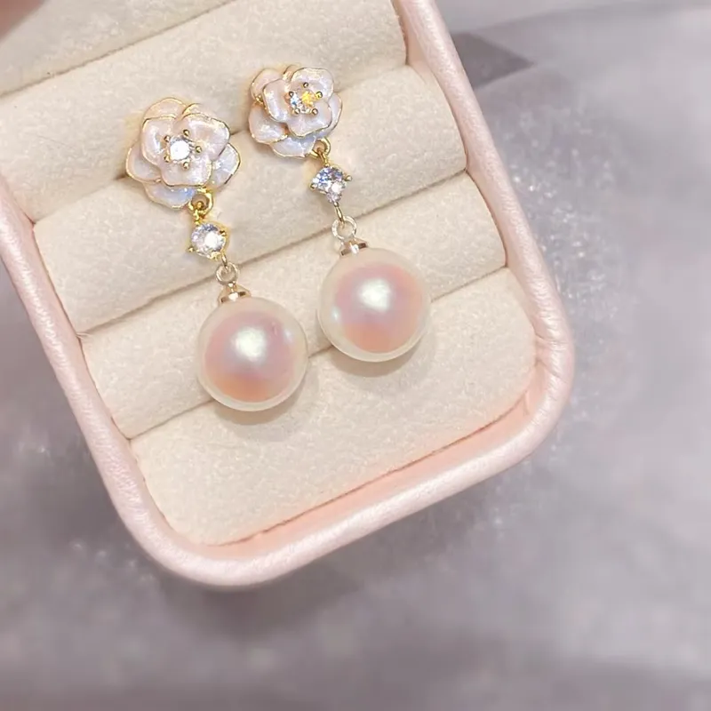 Rhymes Gold Plated Copper Earrings Women's-1