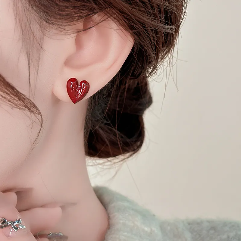 Rhymes Gold Plated Copper Stud Earrings Women's-7