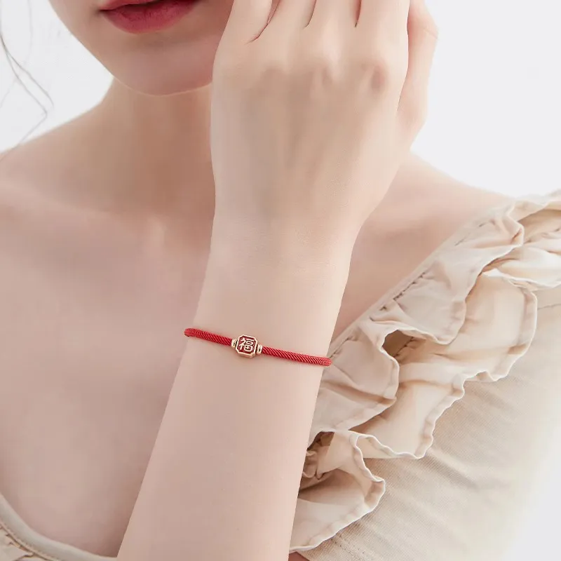 Rhymes Gold Plated Copper Drip Glaze Bracelets Women's-2