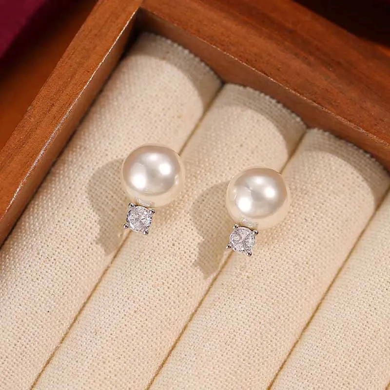 Rhymes Gold Plated Copper Stud Earrings Women's-4