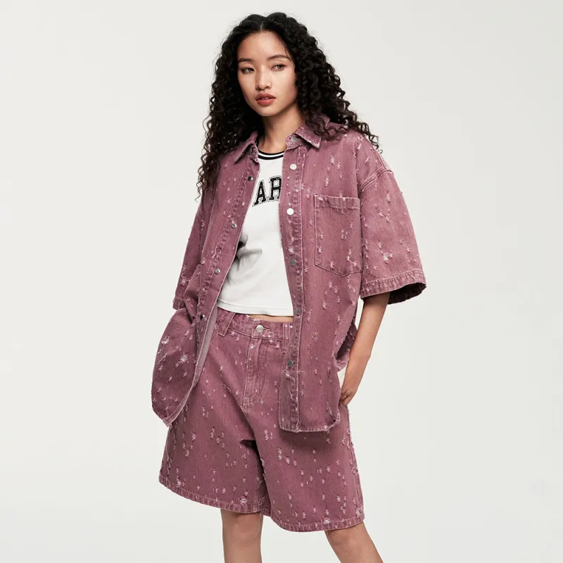 STARTER SS24 Shirt Unisex Dark Pink-4