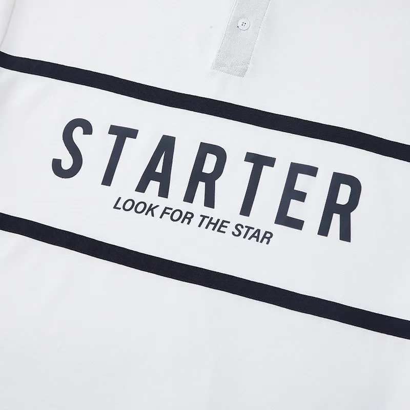 STARTER Polo Shirt Unisex Birch White-6