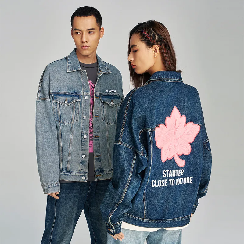 STARTER Denim Jackets Unisex-10