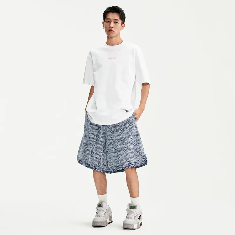 STARTER Drop Shoulder Sleeve T-Shirt Unisex-4