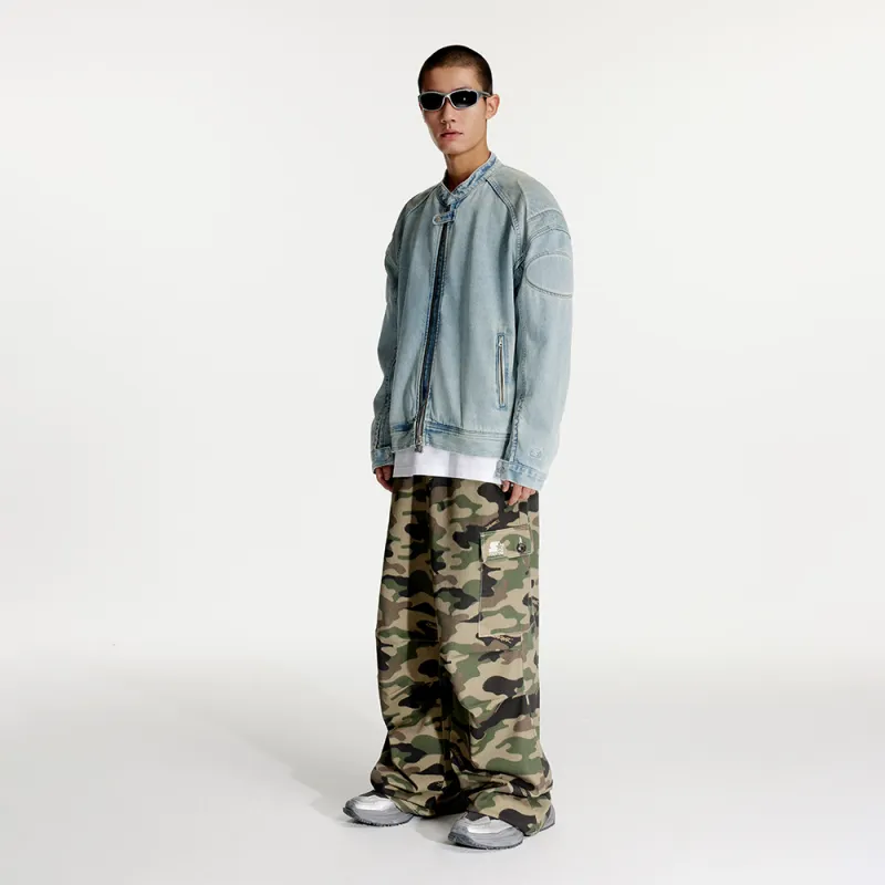 STARTER Denim Jacket Men's Light Blue-2