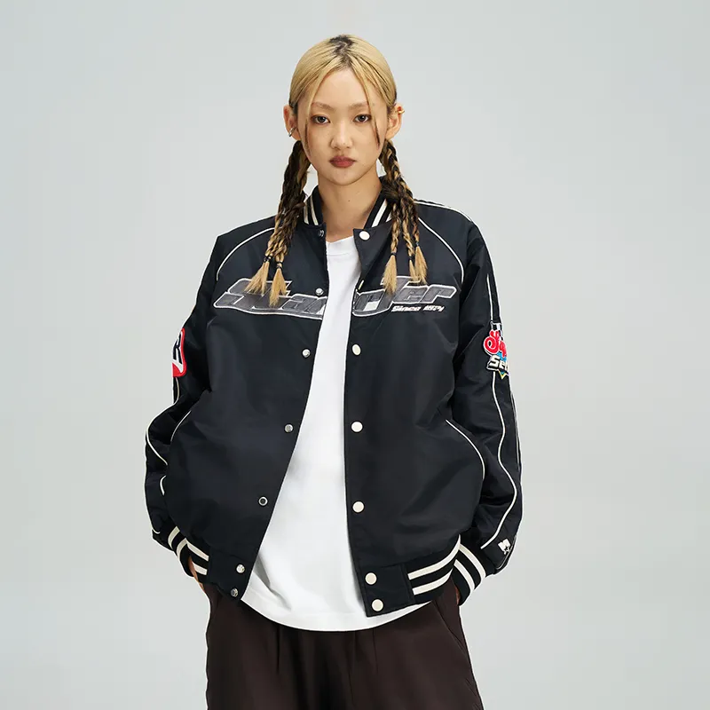 STARTER Jackets Coats Unisex Black-5