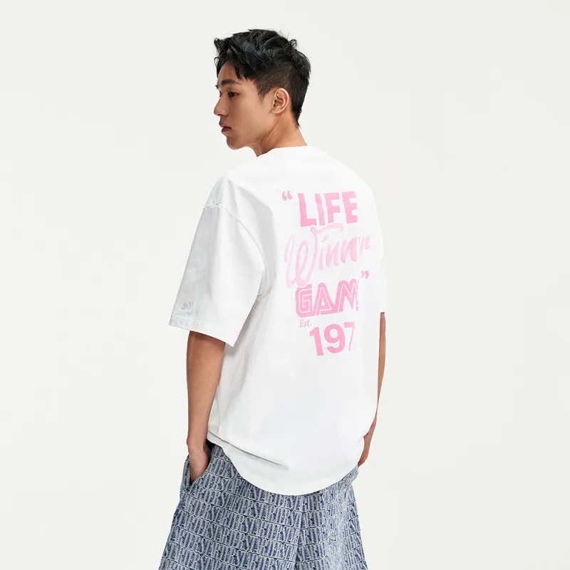 STARTER Drop Shoulder Sleeve T-Shirt Unisex-2
