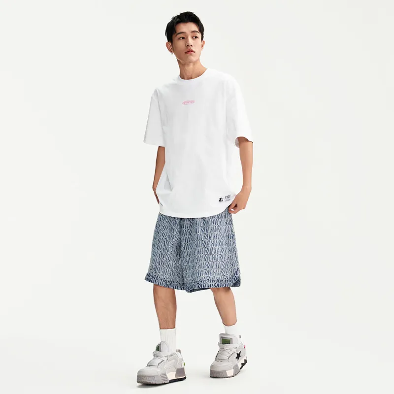 STARTER Drop Shoulder Sleeve T-Shirt Unisex-5