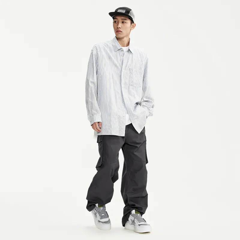 STARTER Casual Pants Unisex Gray-3