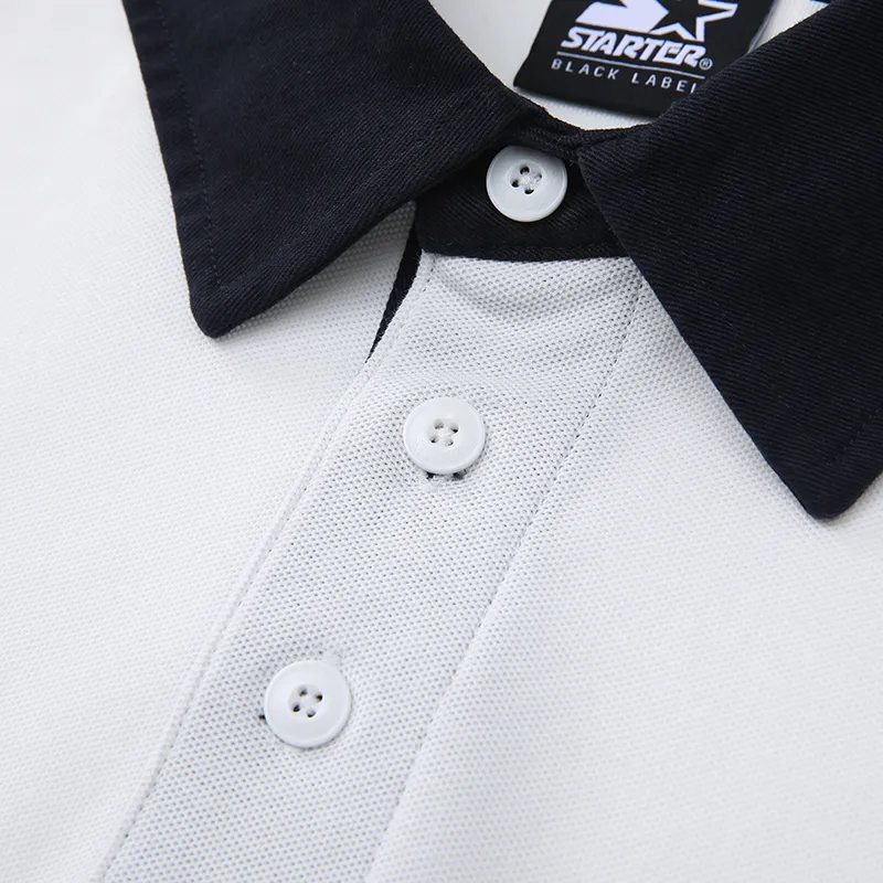 STARTER Polo Shirt Unisex Birch White-5