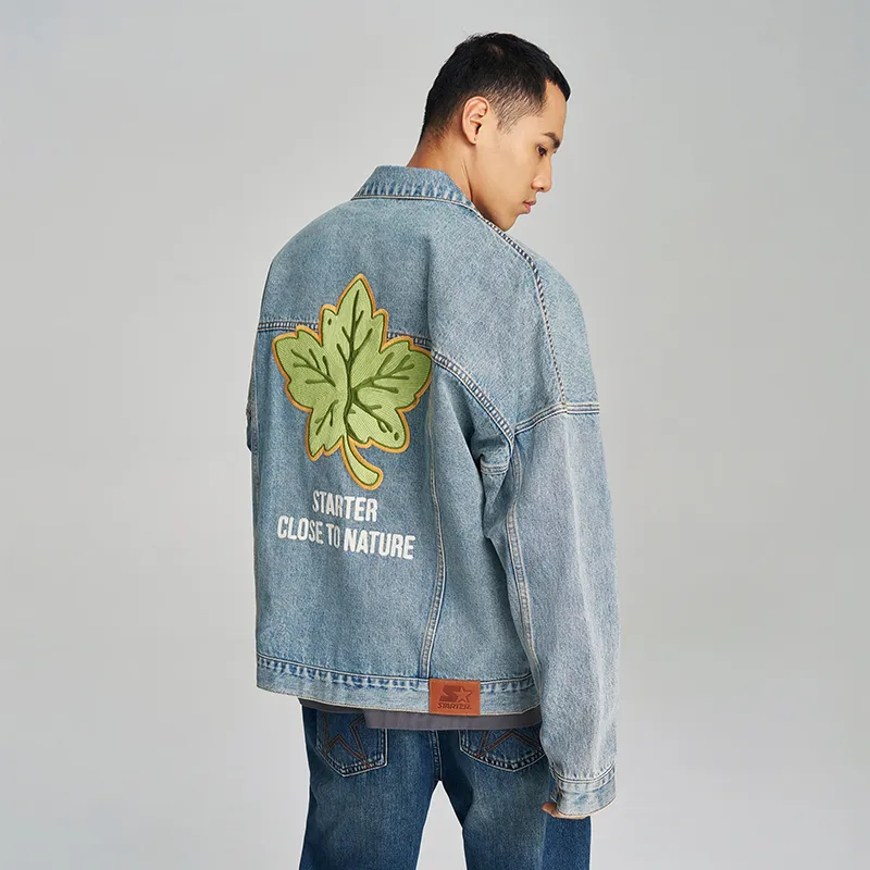 STARTER Denim Jackets Unisex-4