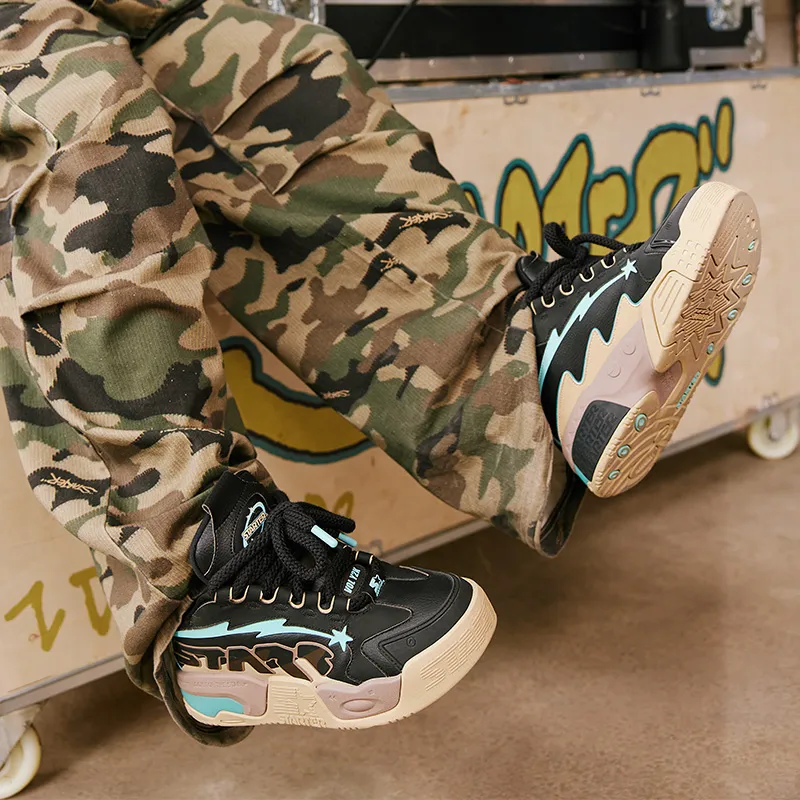 STARTER Vol Series Skateboard Shoes Men Low Top Black-6