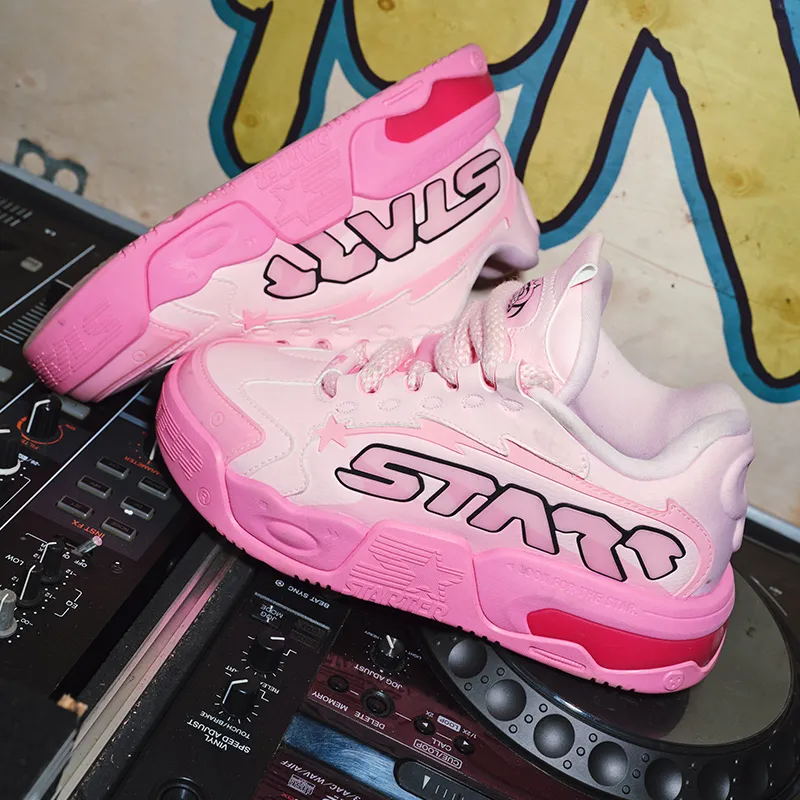 STARTER Vol Series Low Top Skateboard Shoes Women's Pink-6