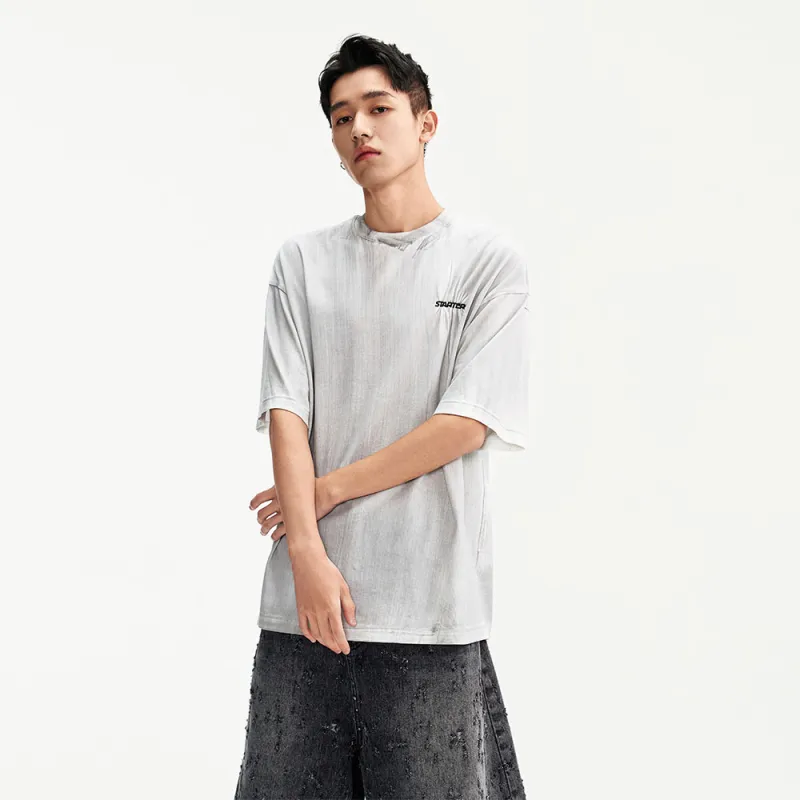 STARTER T Shirt Unisex Light Gray-5