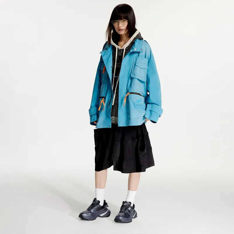 STARTER Jackets Coats Unisex Blue-5