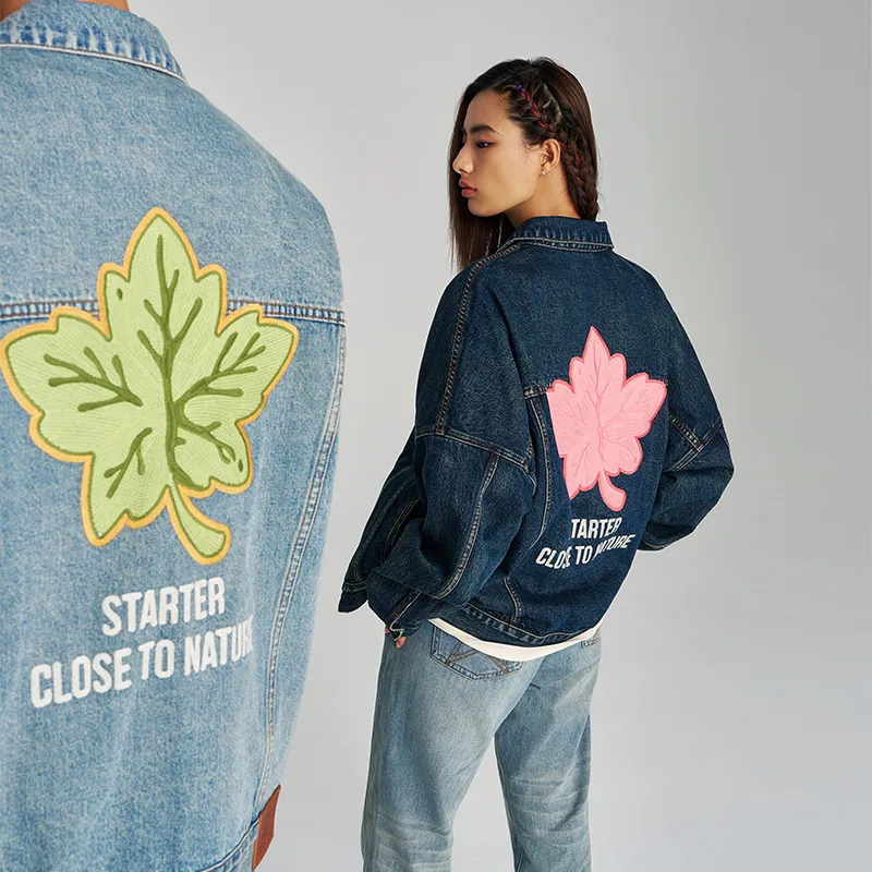 STARTER Denim Jackets Unisex-11