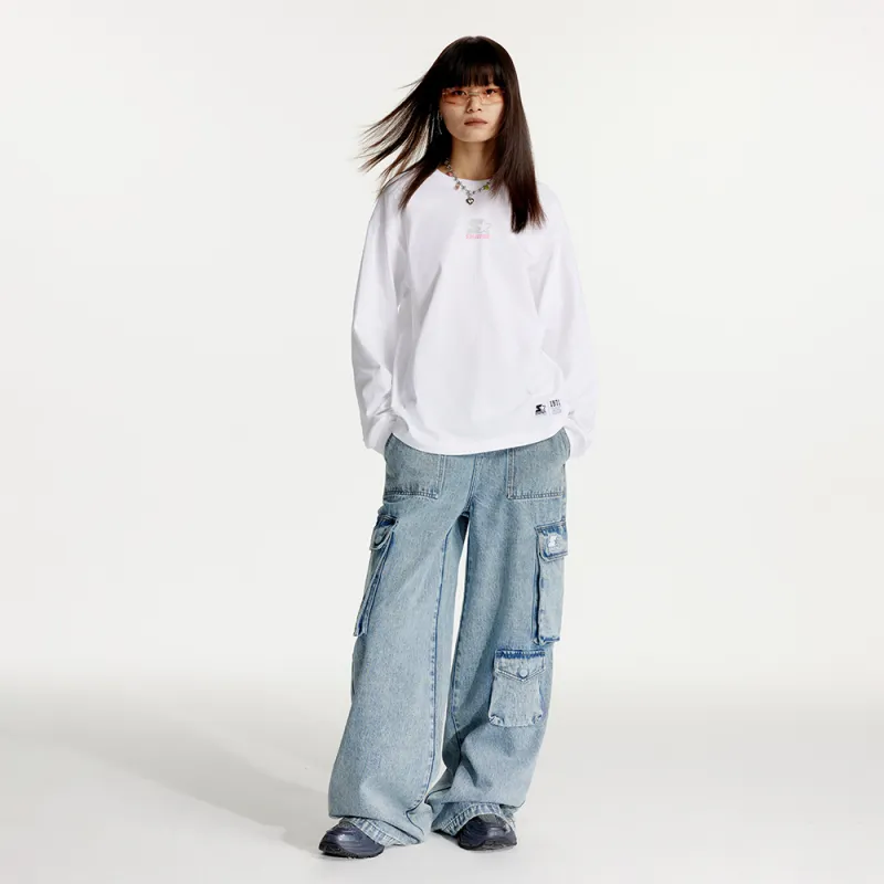 STARTER SS24 Jeans Unisex Denim Blue-4