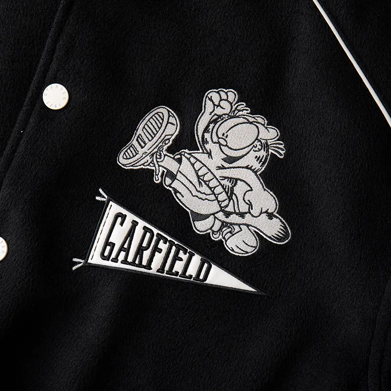 STARTER x GARFIELD Jackets Coats Unisex Black-1