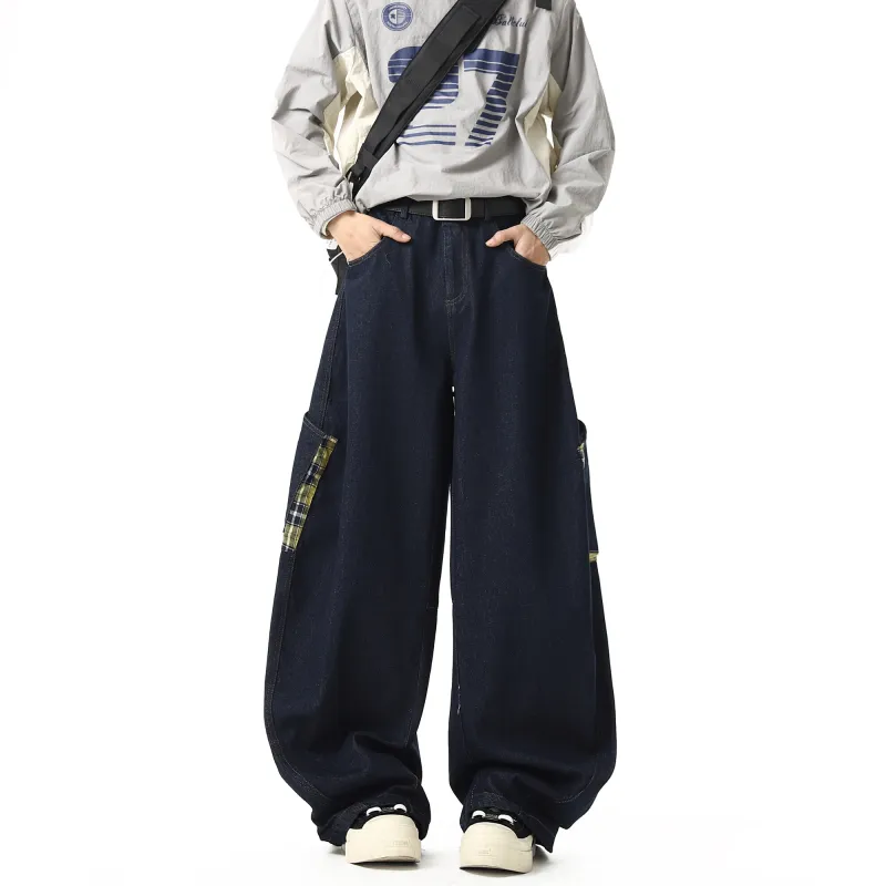 WELTER EXPERIMENT Jeans Unisex Dark Blue-4