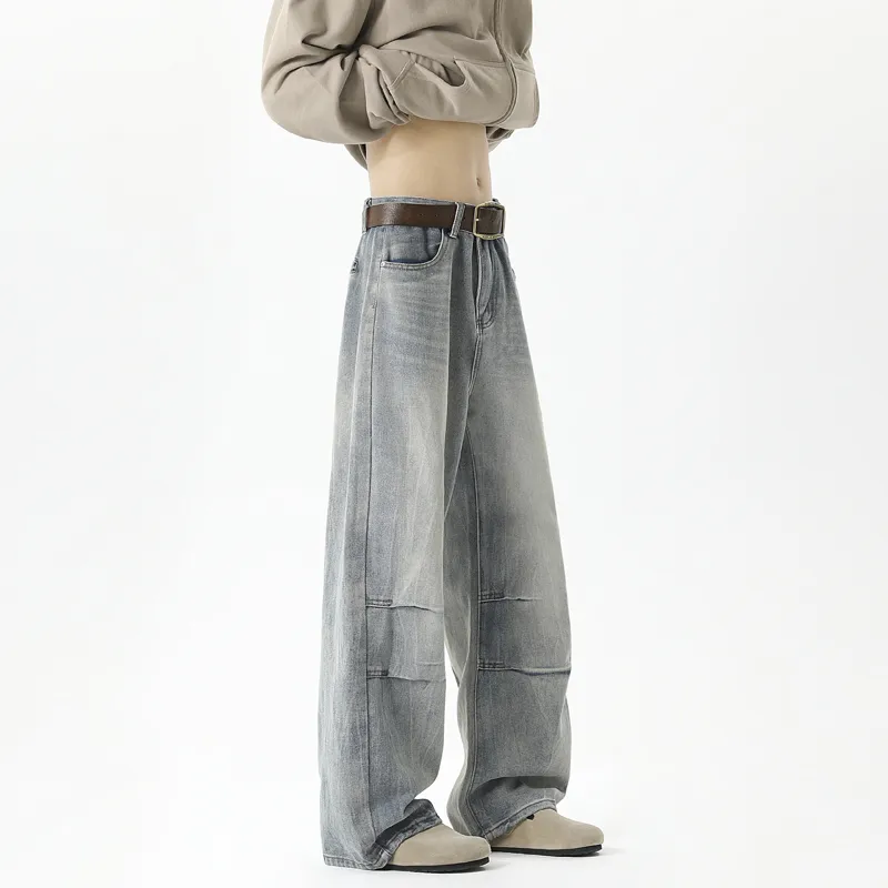 DEAR BETSY Jeans Unisex Vintage Blue-2