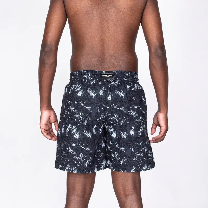SURFCUZ Beach Shorts Unisex Black-2
