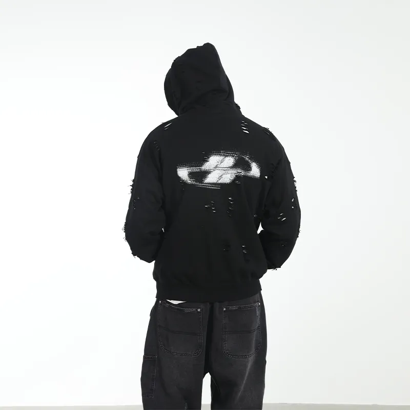 HARSH AND CRUEL Sweatshirts Unisex Washed Black-2