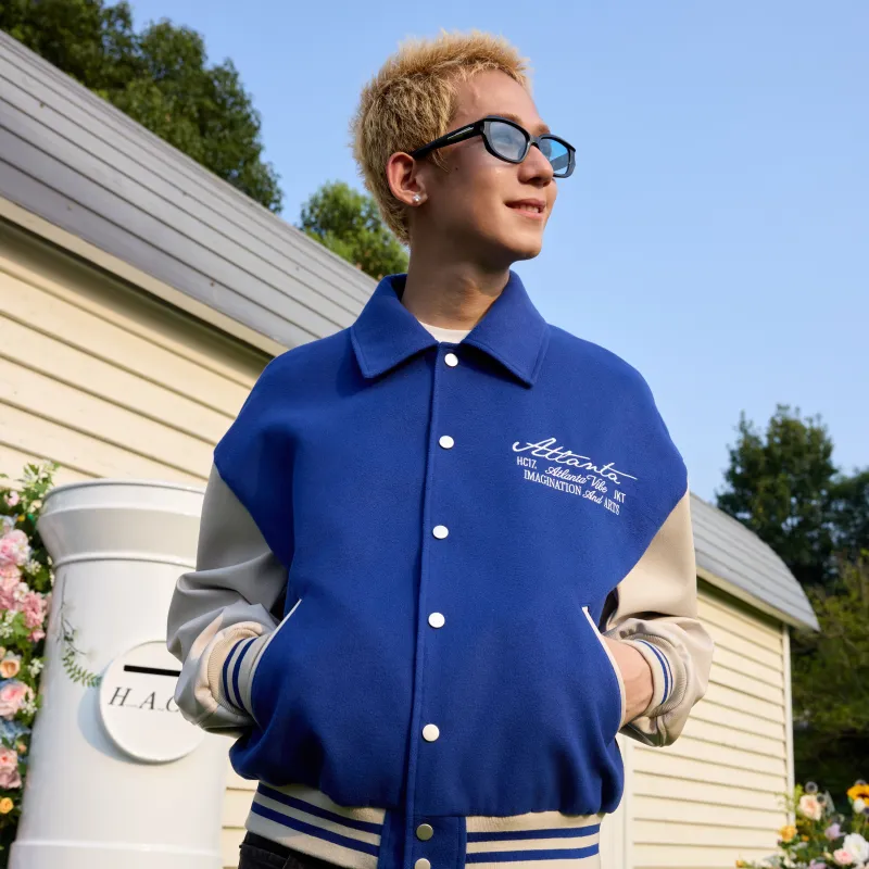 HARSH AND CRUEL Baseball Jacket Unisex-16