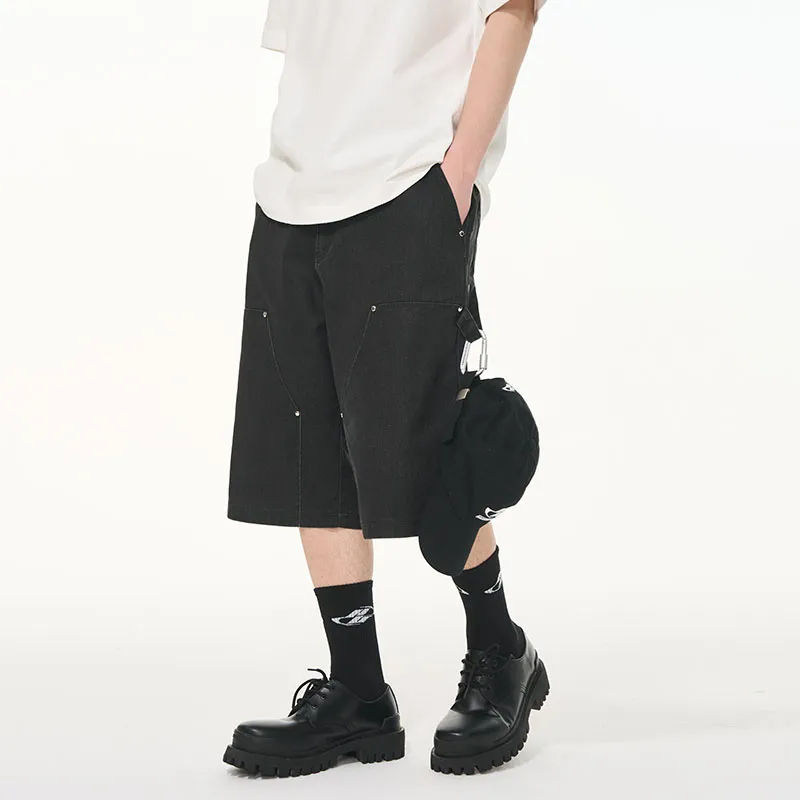 HARSH AND CRUEL Unisex Cargo Shorts Swag-3