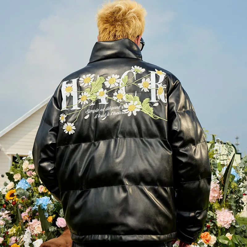 HARSH AND CRUEL Puffer Jacket Unisex-3