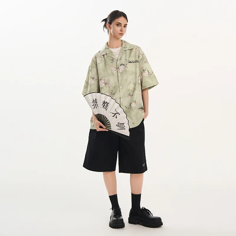 HARSH AND CRUEL Shirt Unisex Mugwort Green-5