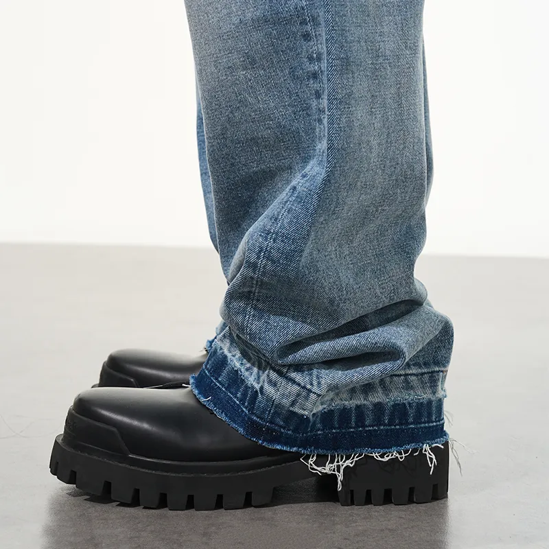 HARSH AND CRUEL Jeans Unisex Ice Blue-5