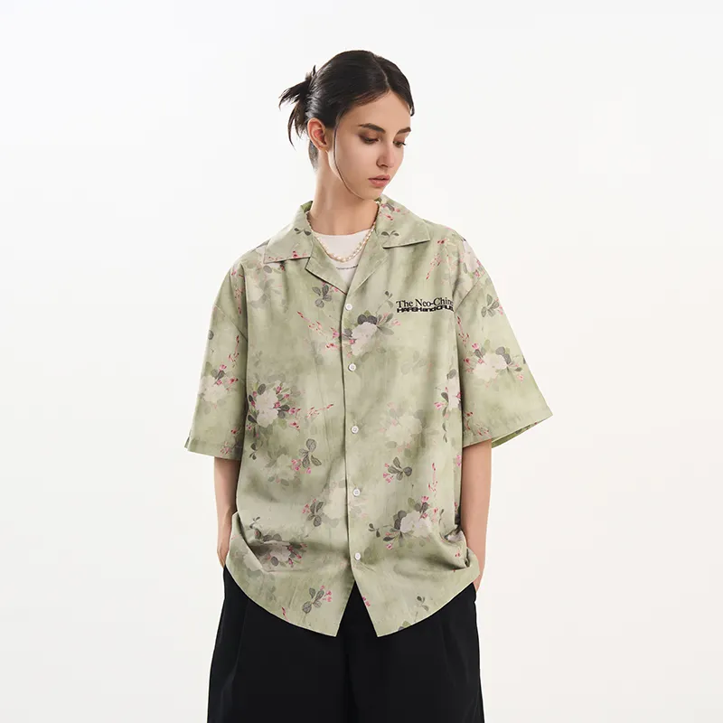 HARSH AND CRUEL Shirt Unisex Mugwort Green-2