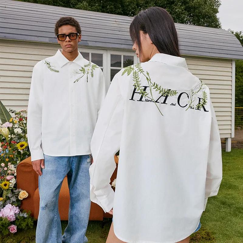 HARSH AND CRUEL Shirt Unisex White-3