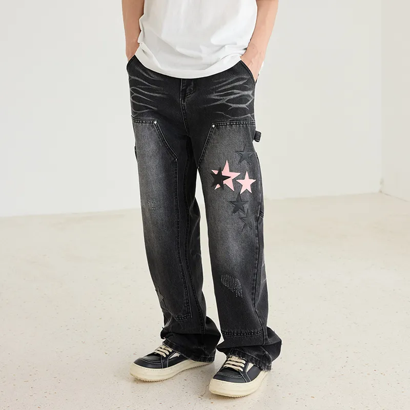 HARSH AND CRUEL Jeans Unisex-2