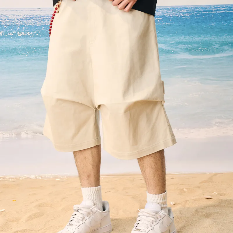 HARSH AND CRUEL Cargo Shorts Unisex Gravel Gray-2
