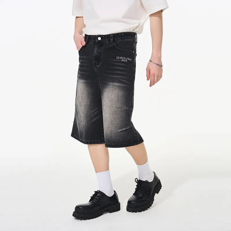 HARSH AND CRUEL Shorts Unisex Smoke Gray-3